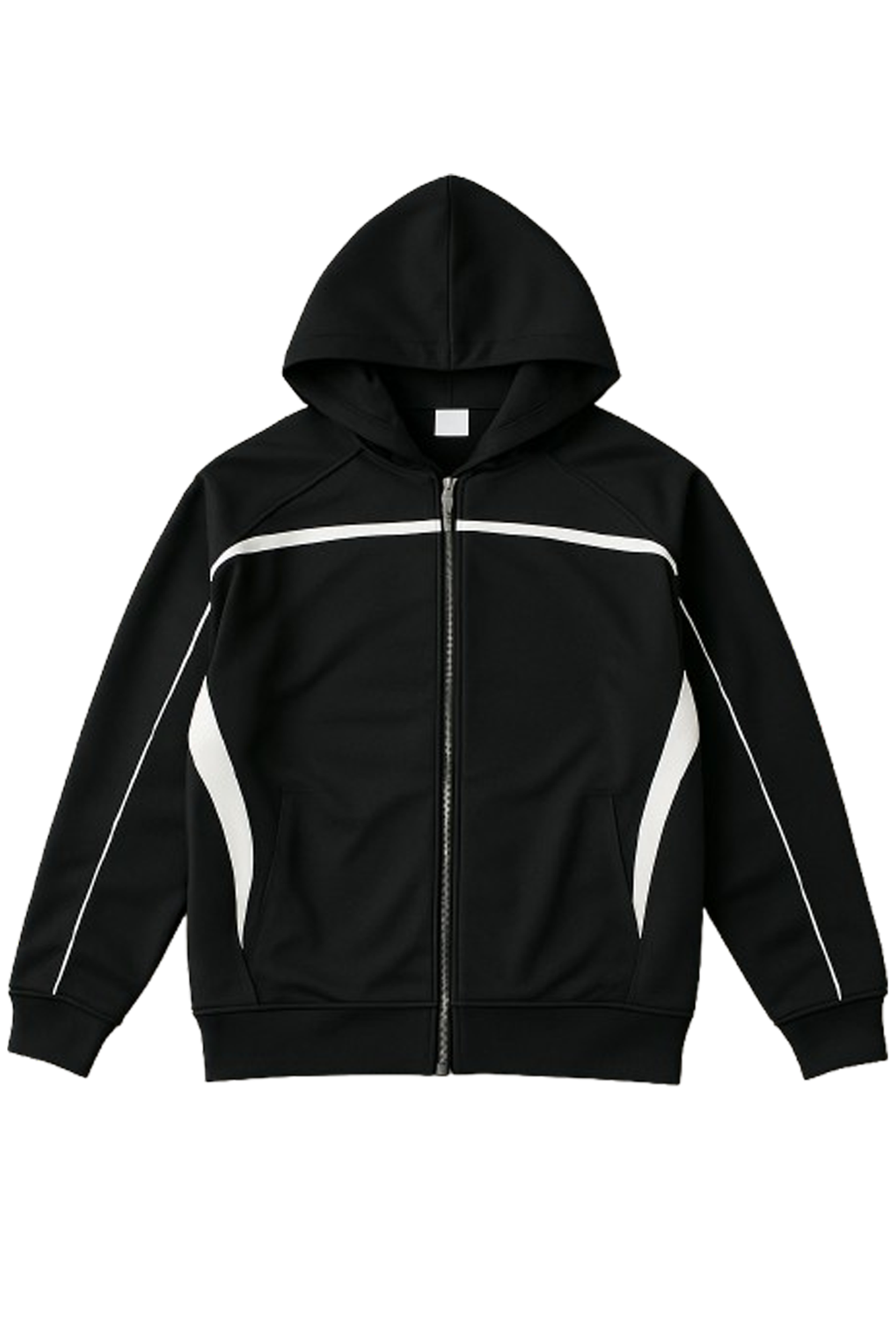 Hoodie Deportivo Negro