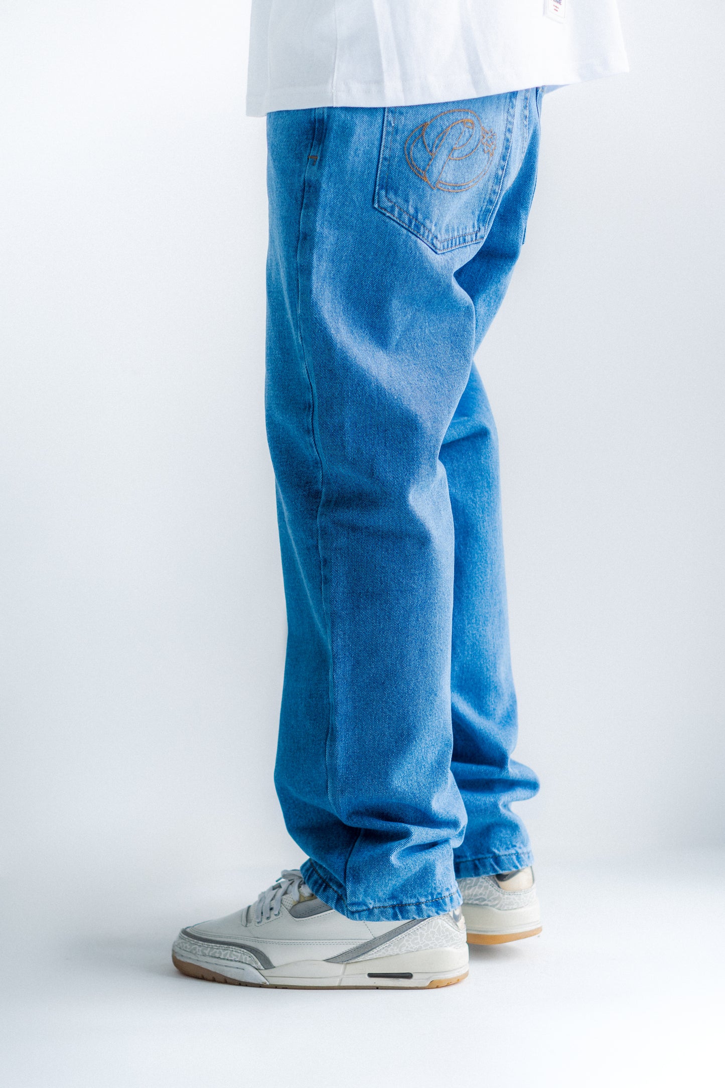 Pantalon Baggy Azul