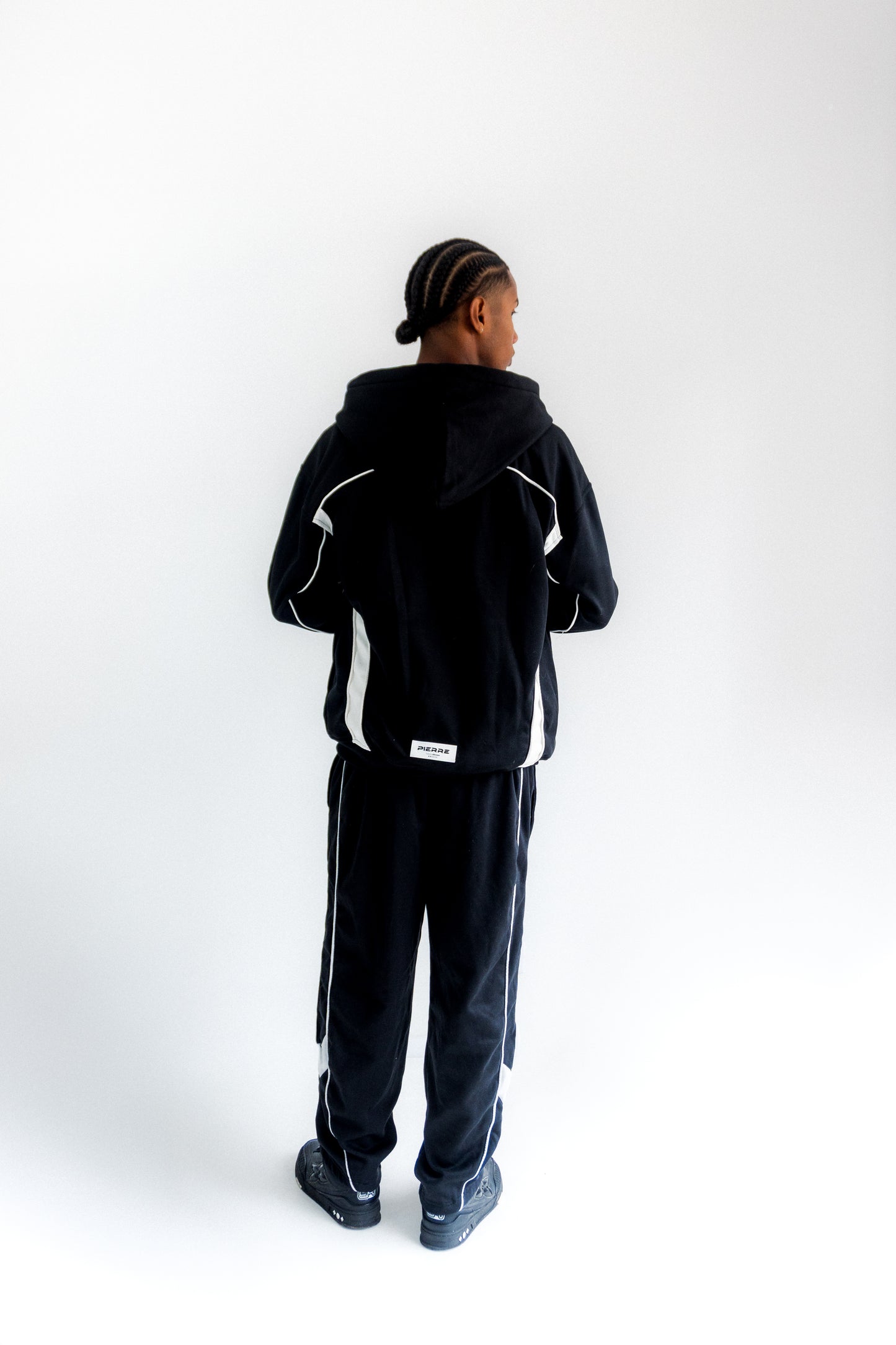 Hoodie Deportivo Negro