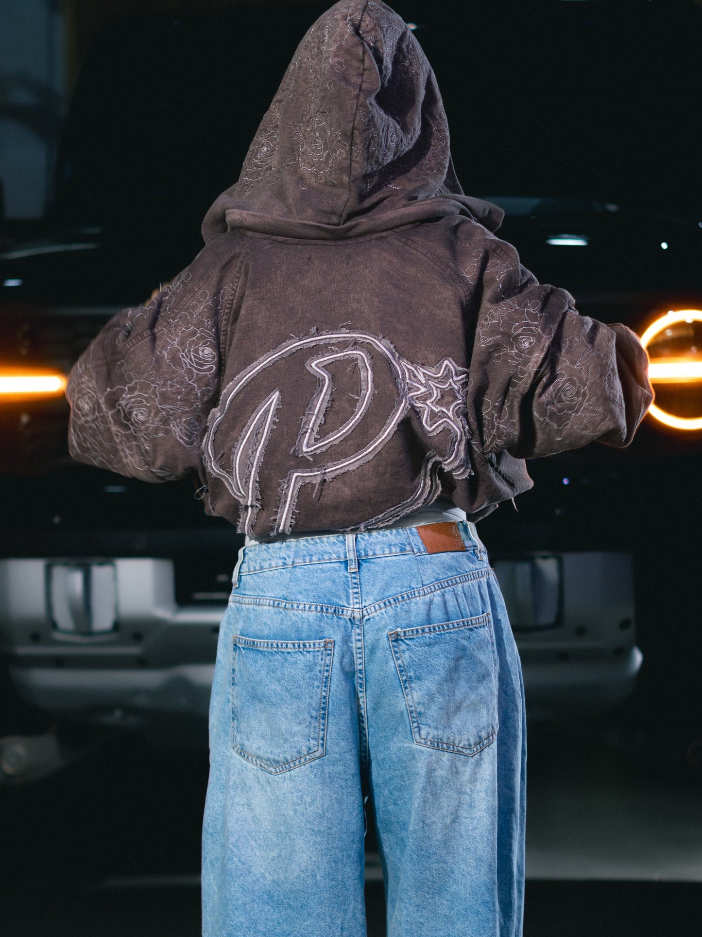 Hoodie Zip Café