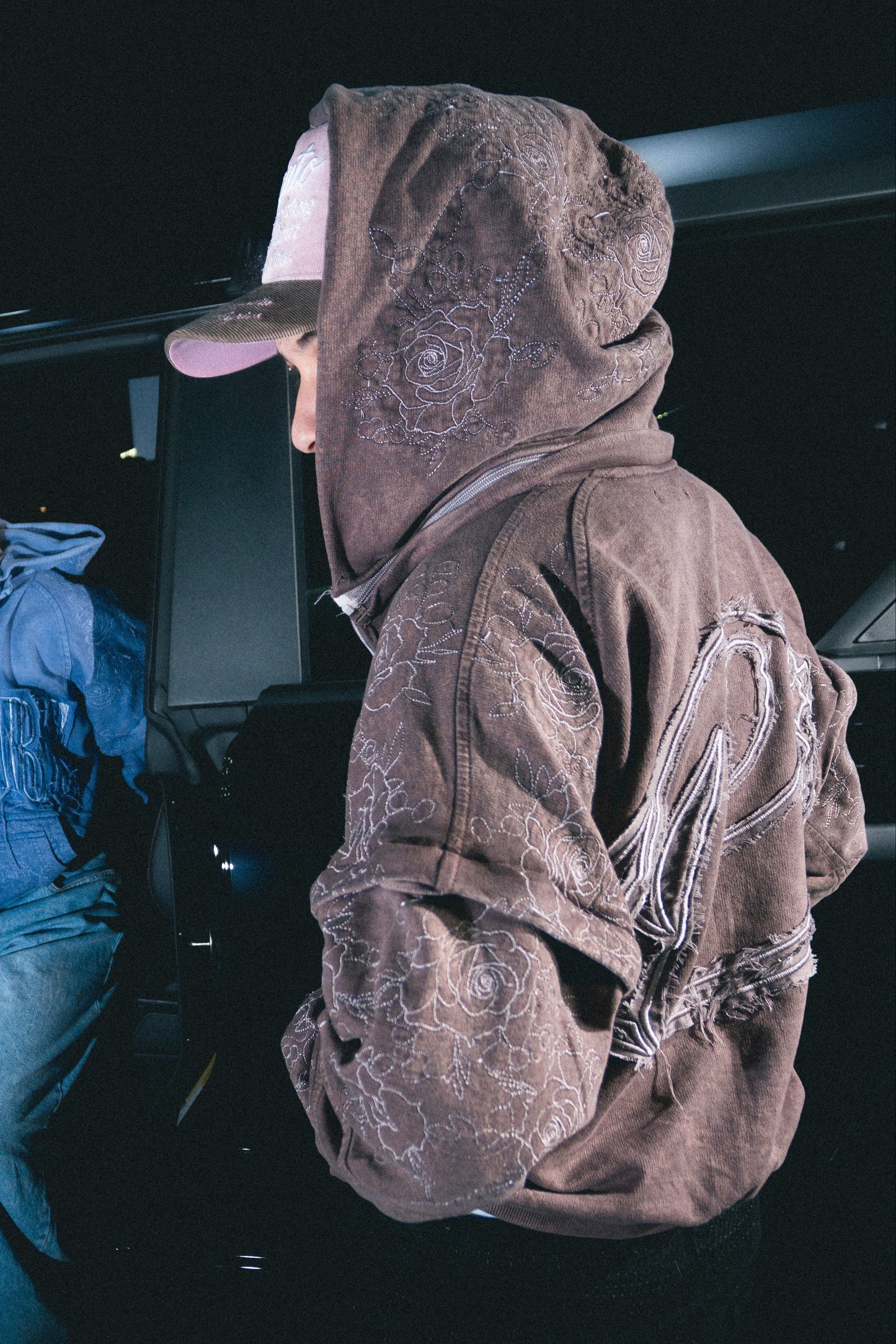 Hoodie Zip Café