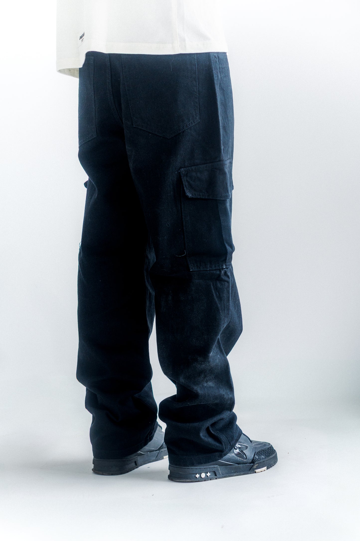 Pantalón Cargo Negro