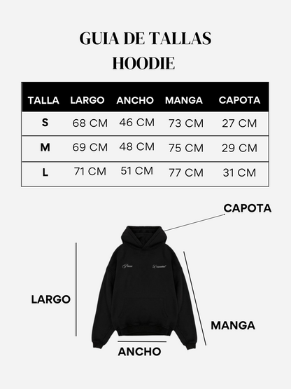 Hoodie Esencial Negro