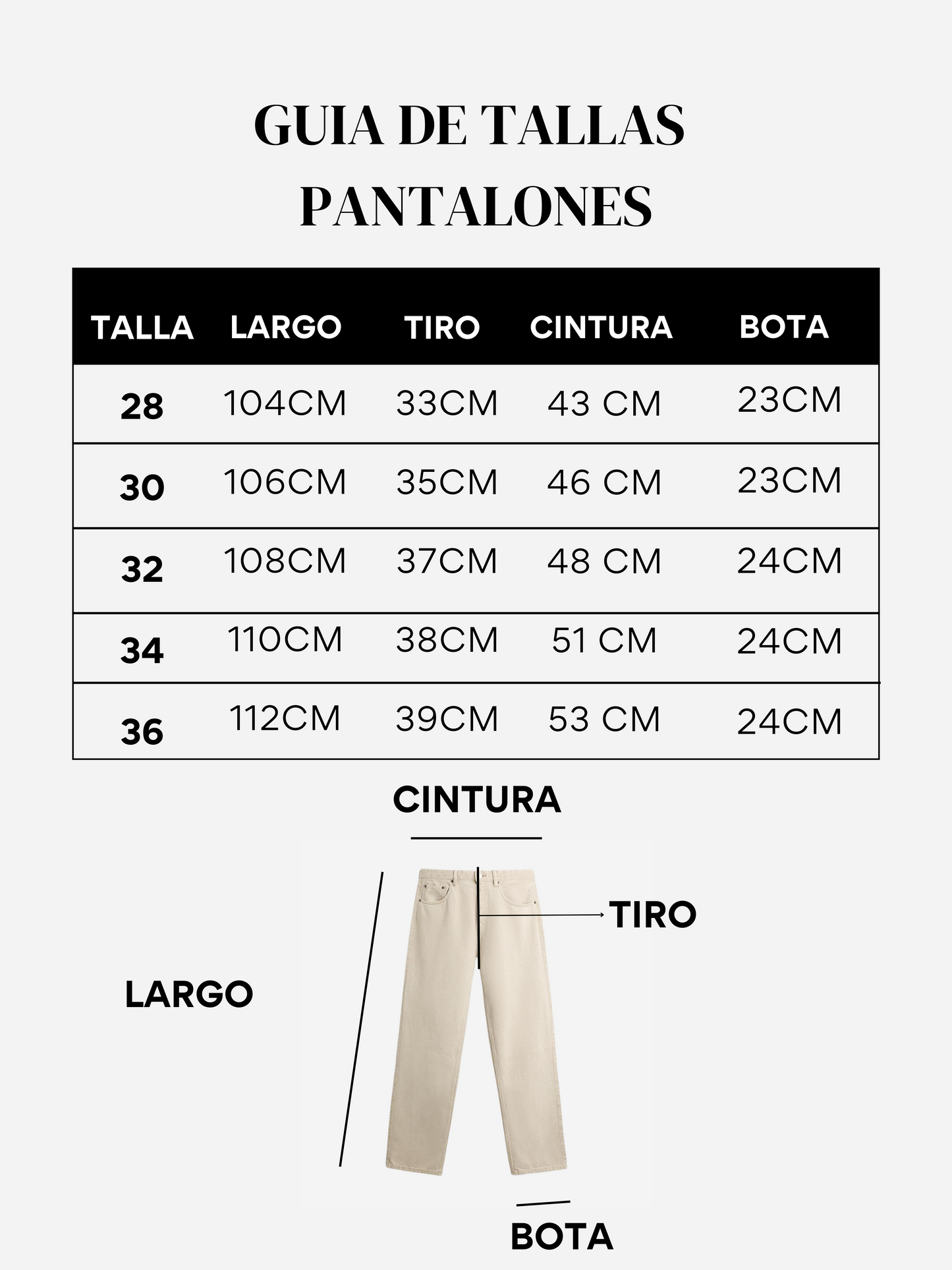 Pantalon Baggy Esencial Beige