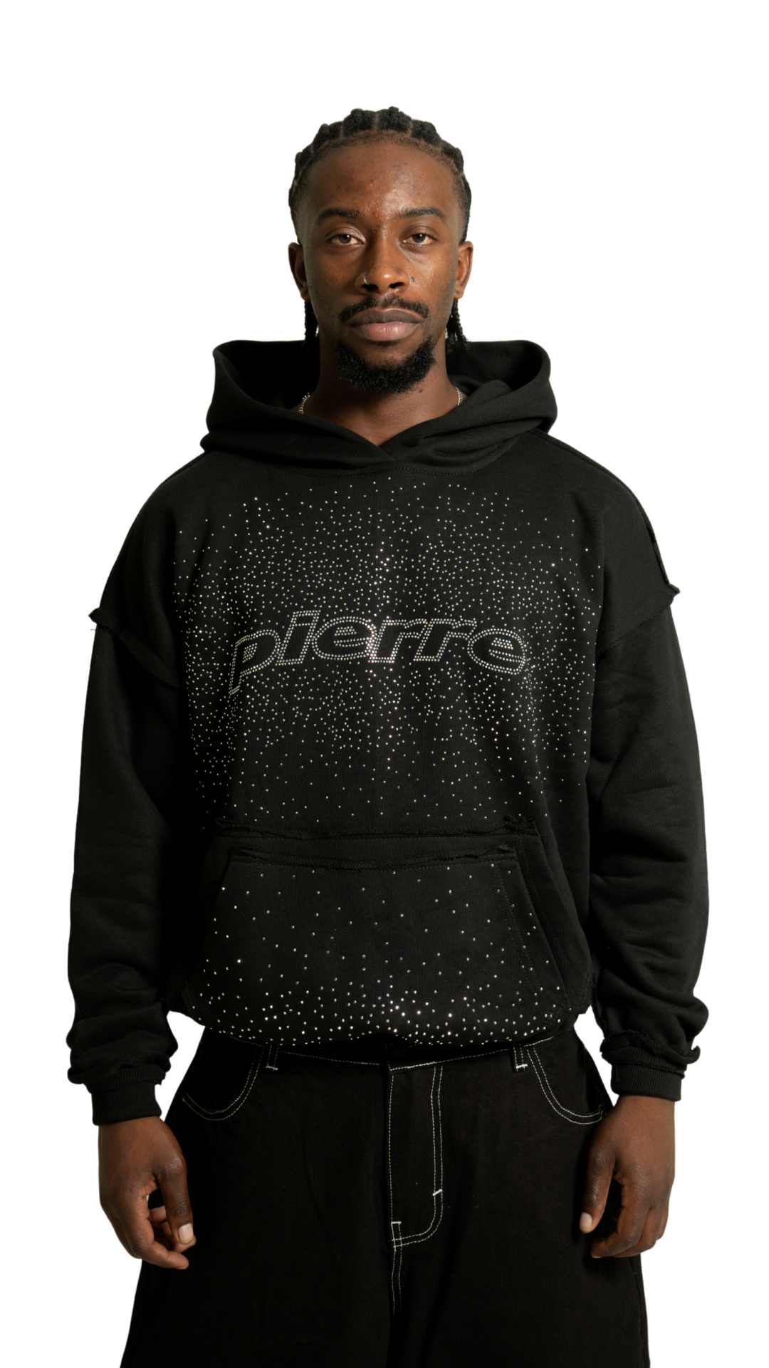 Hoodie Pedreria Negro