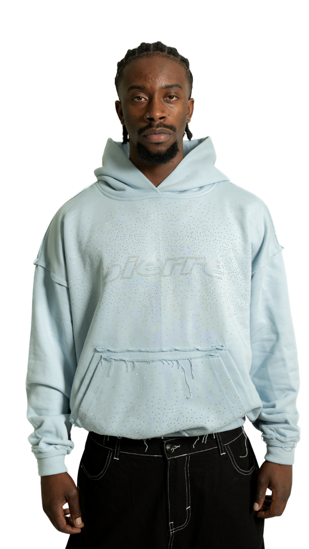 Hoodie Pedreria Azul