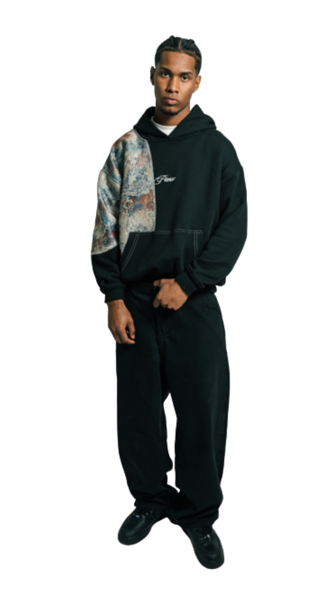 Hoodie Jacqard