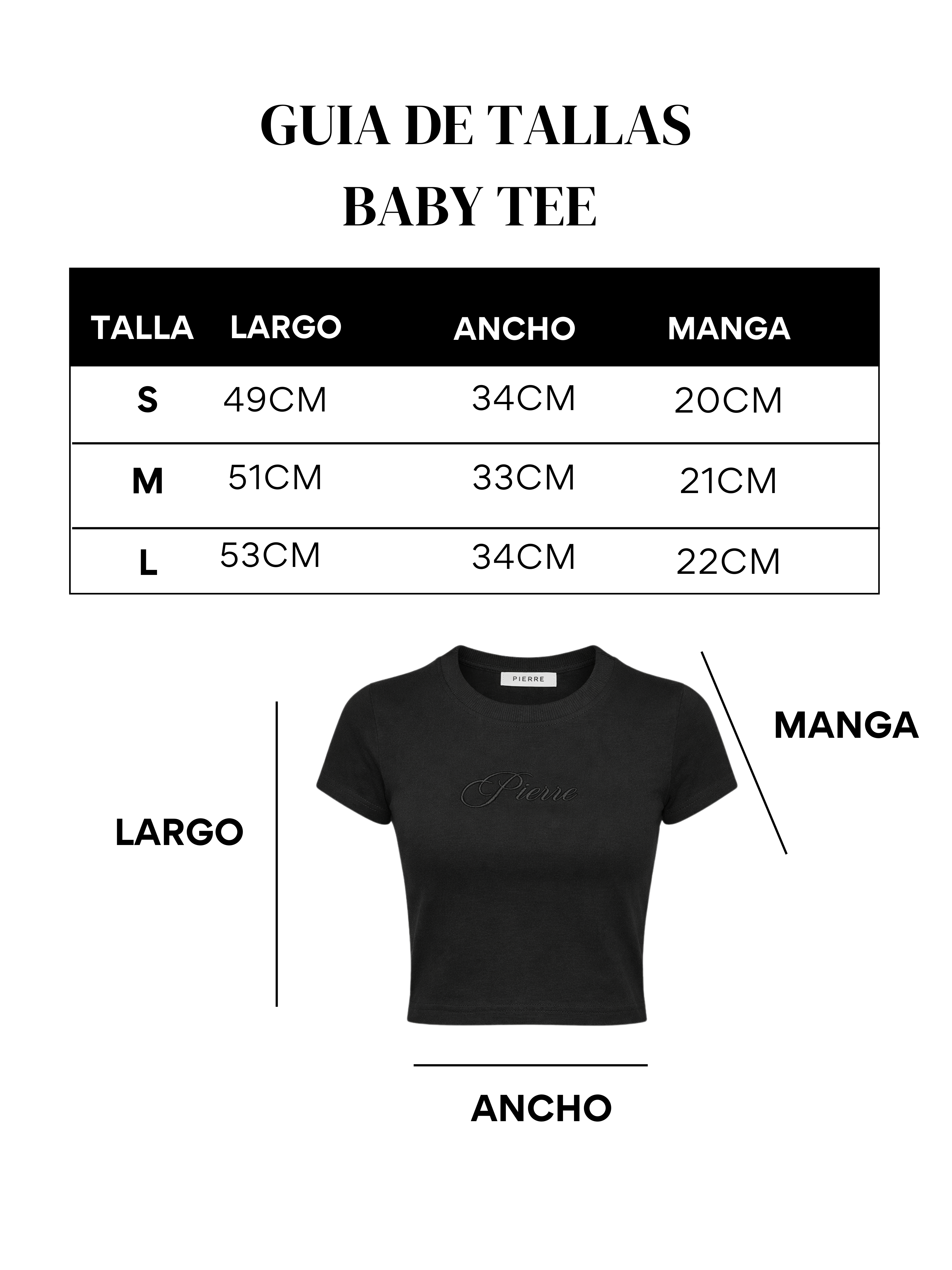 Baby Tee Blanca