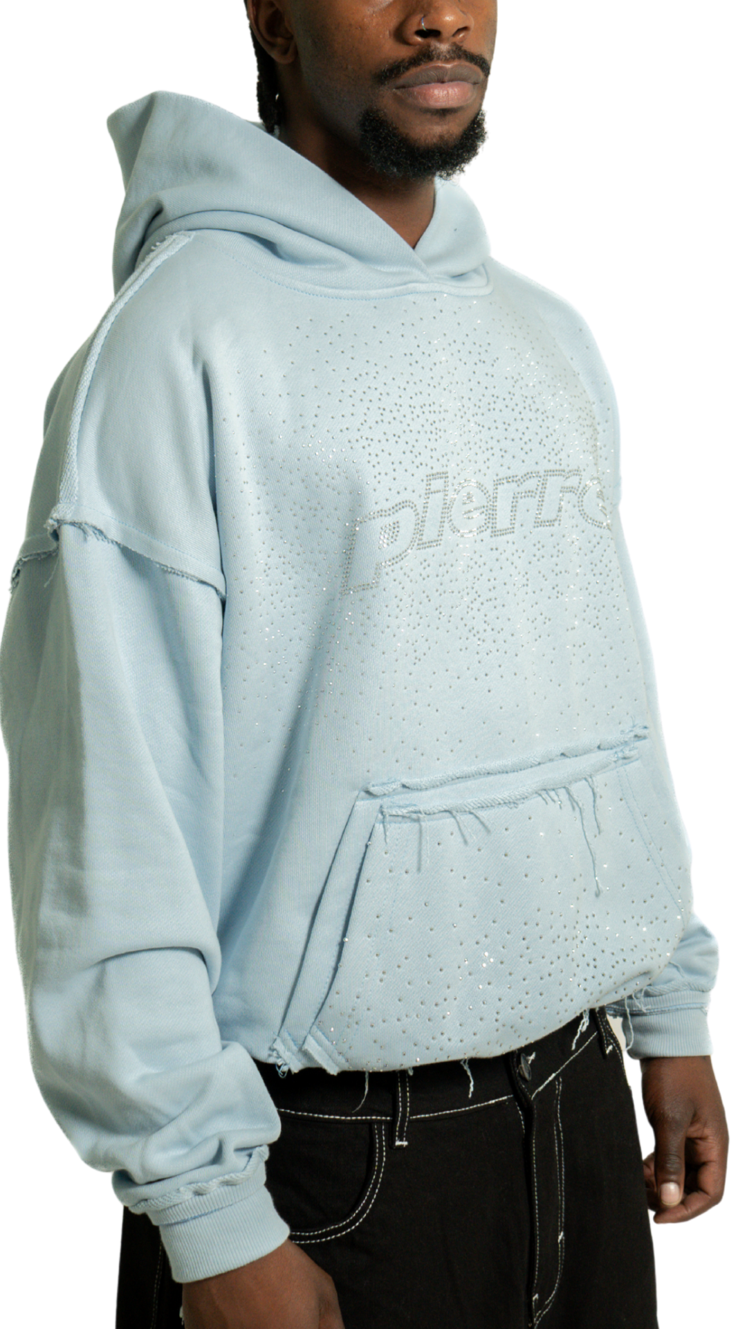 Hoodie Pedreria Azul