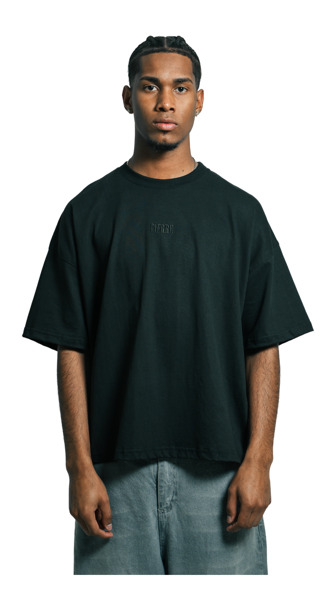 Camiseta Boxy Fit Negra