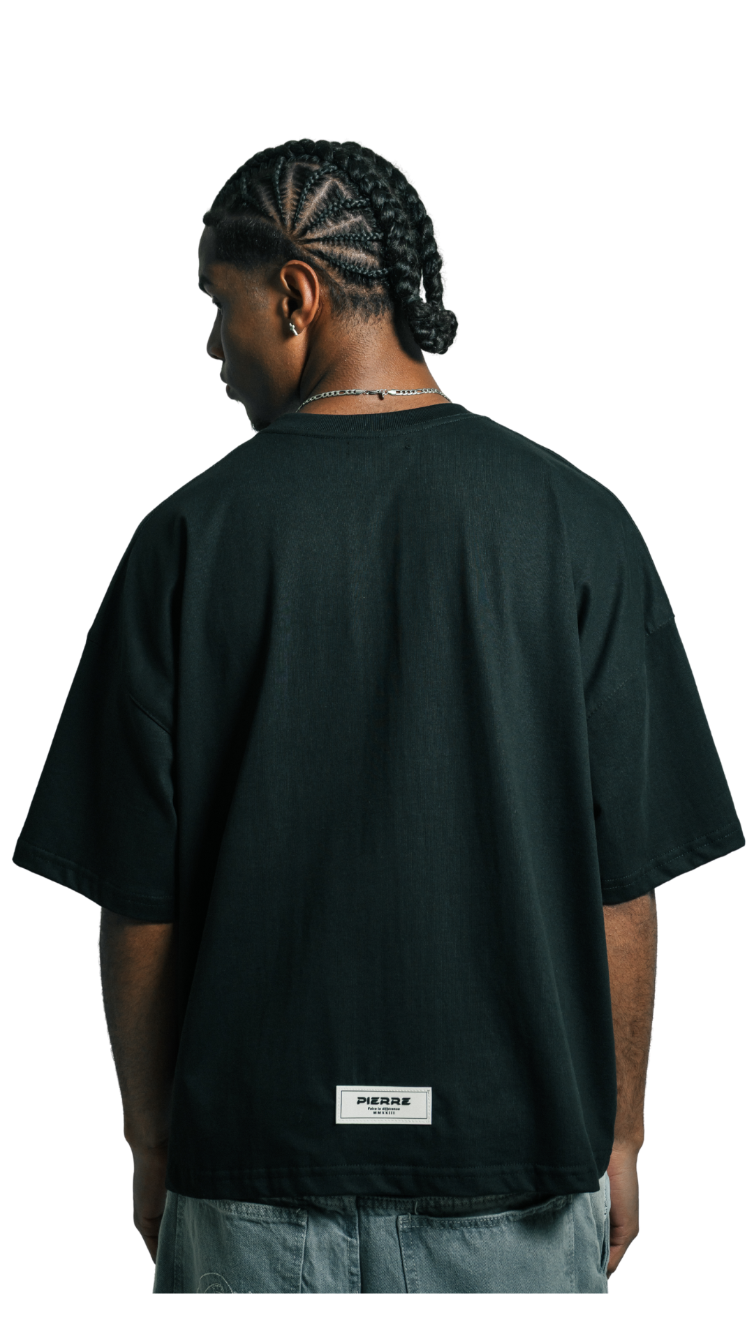 Camiseta Boxy Fit Negra