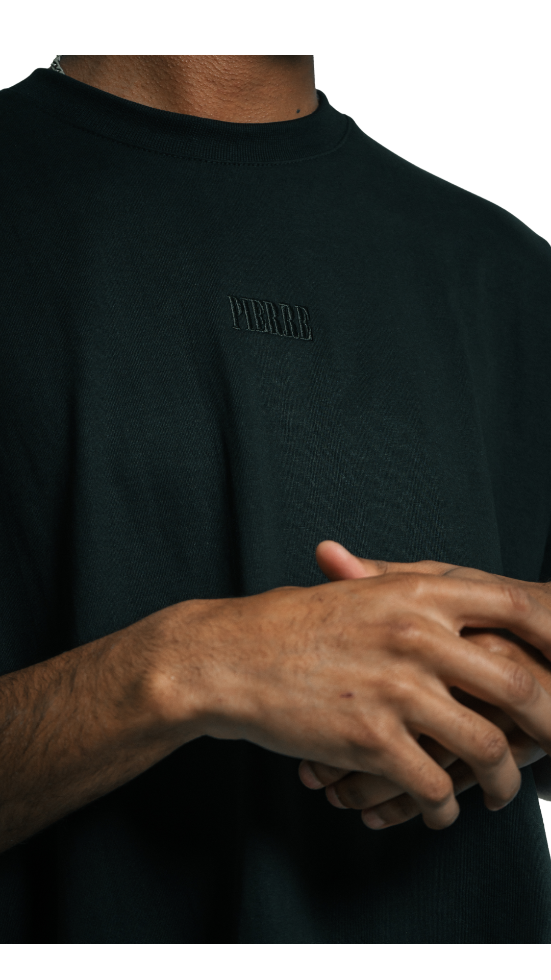 Camiseta Boxy Fit Negra