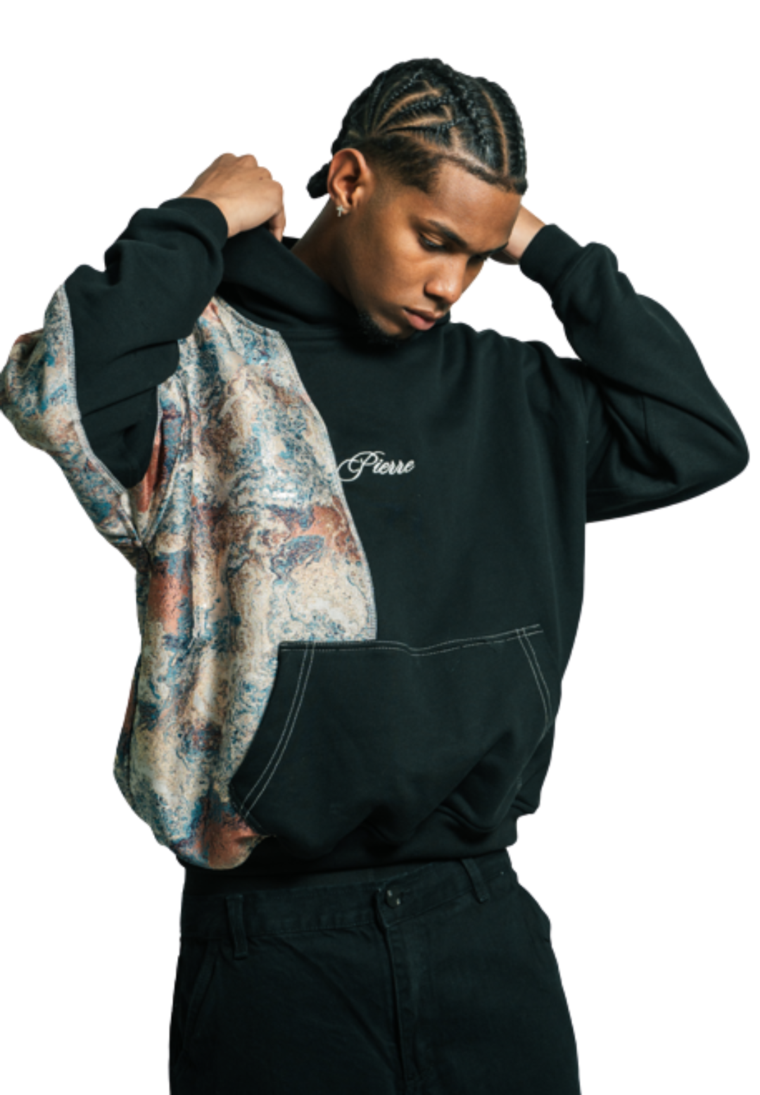 Hoodie Jacqard