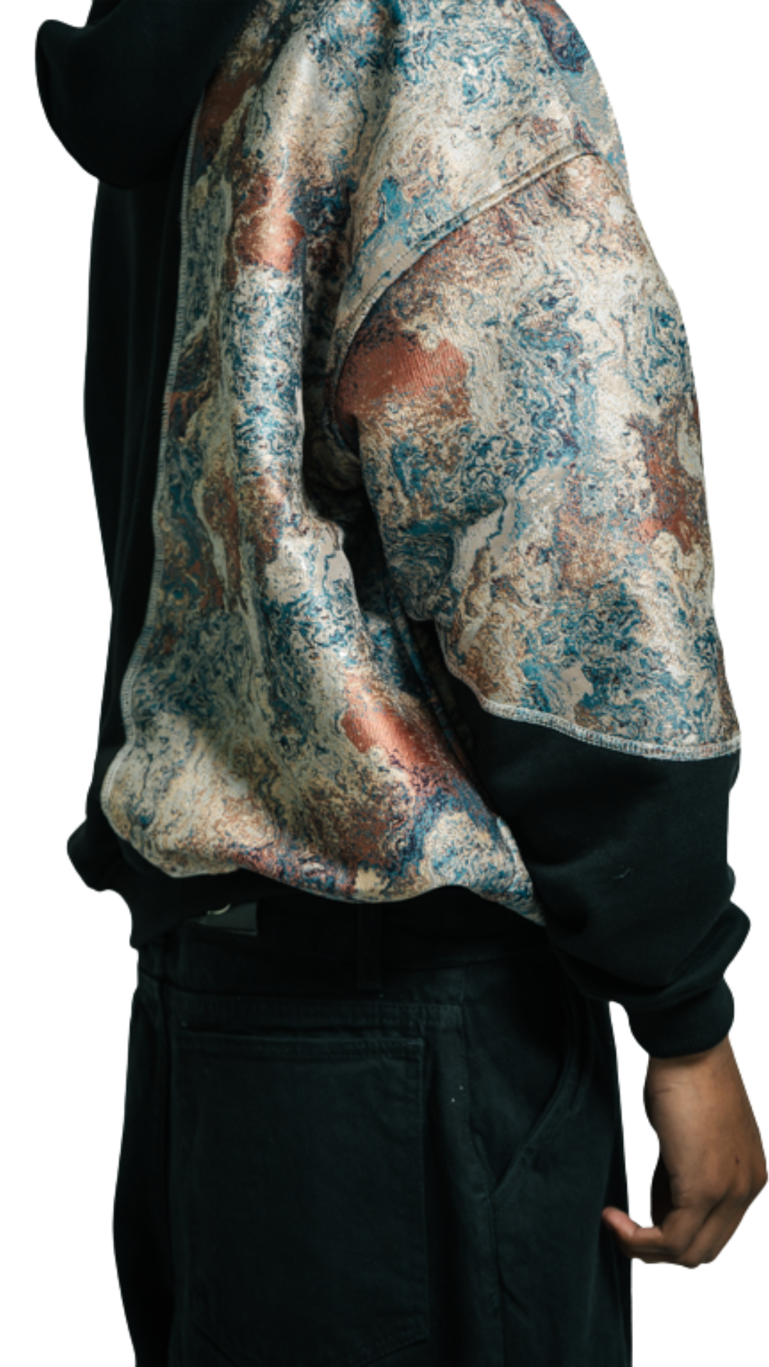 Hoodie Jacqard