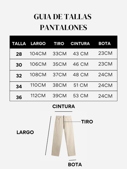 Pantalon Esencial Baggy Negro