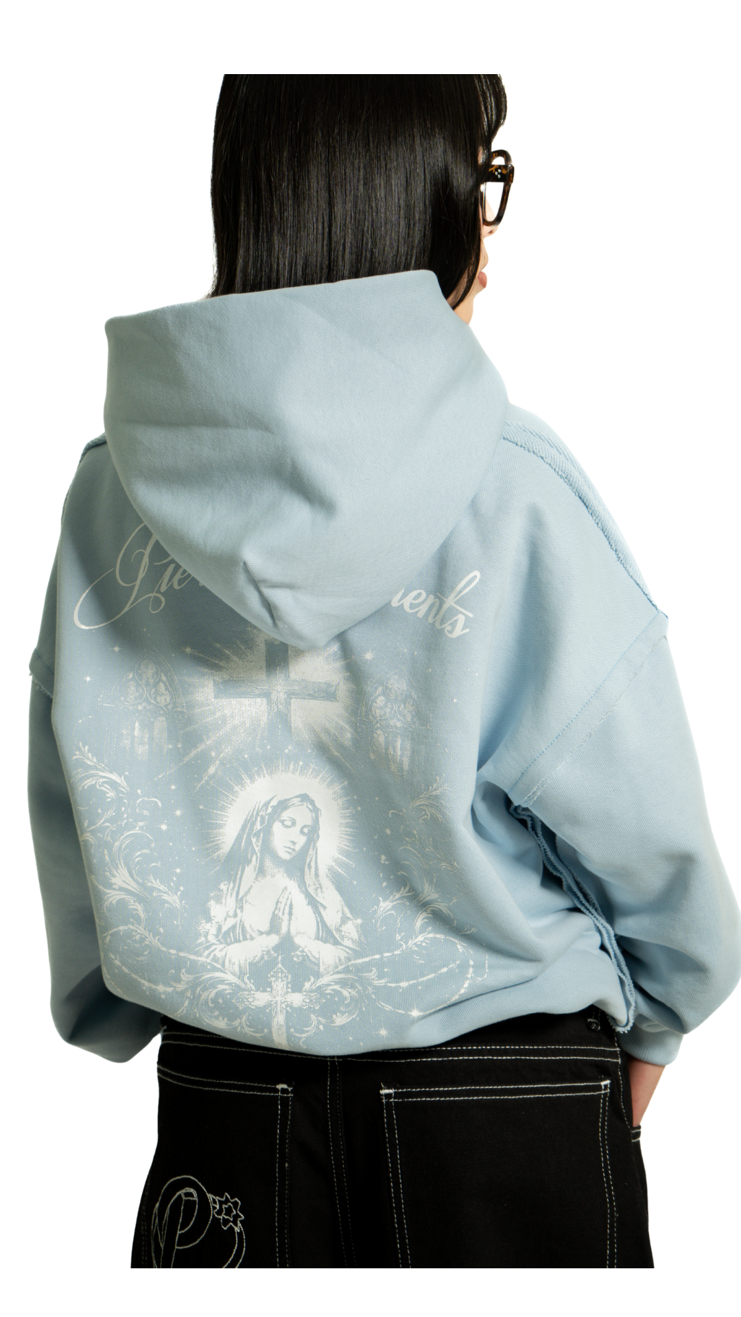Hoodie Pedreria Azul
