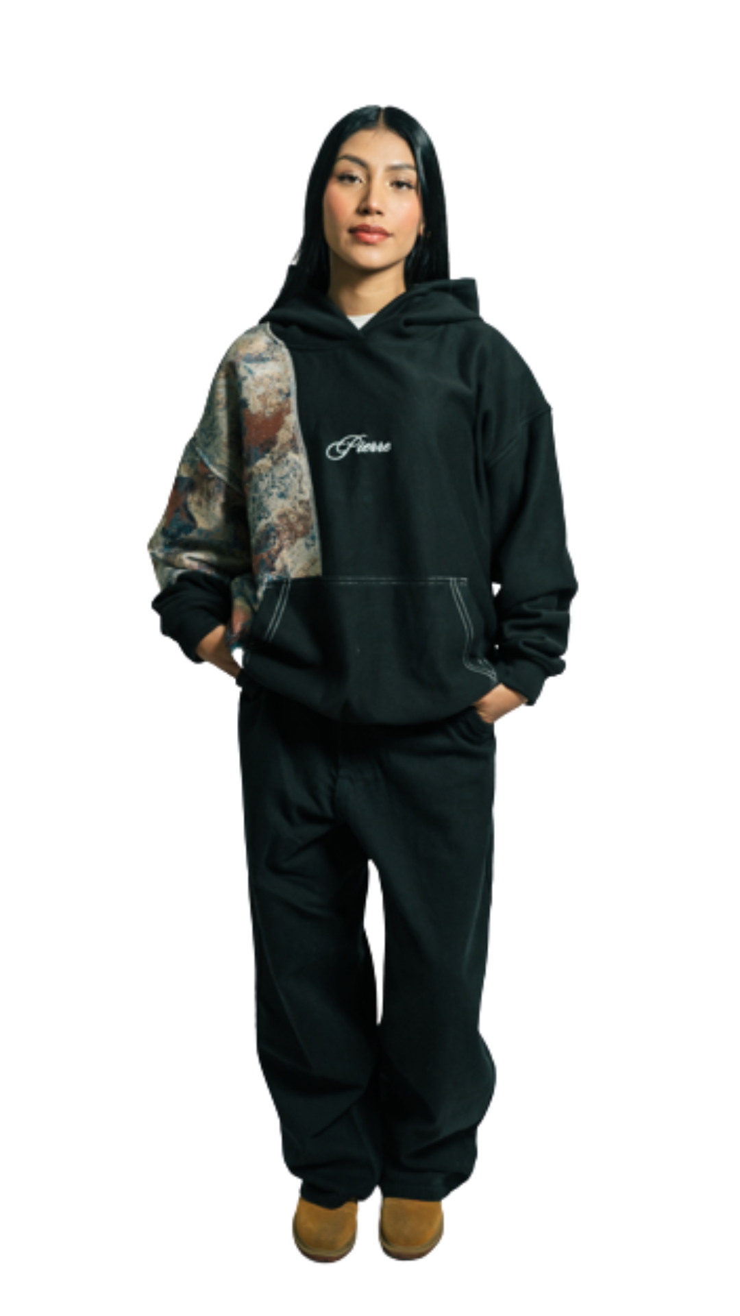 Hoodie Jacqard