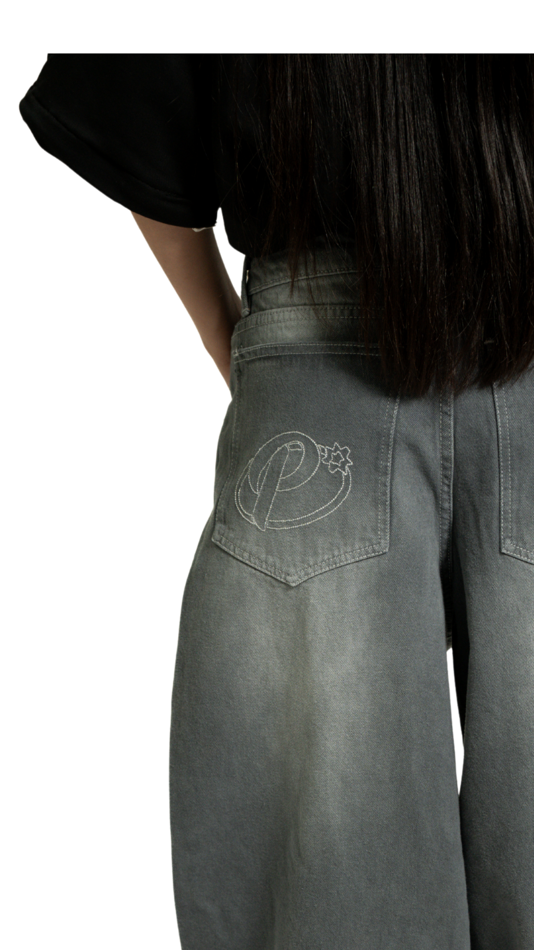 Super Baggy Gris Claro