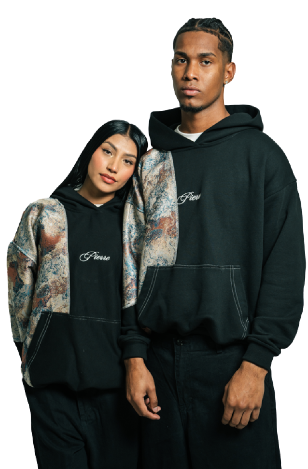 Hoodie Jacqard
