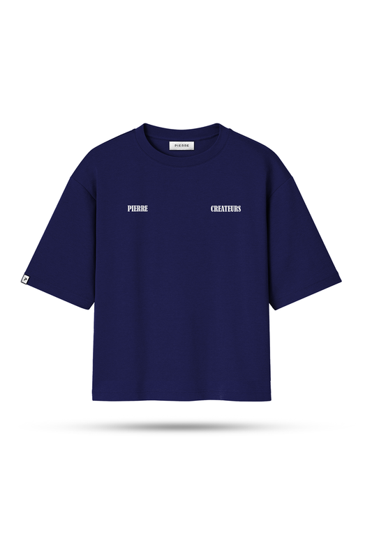 Camiseta Oversize Azul