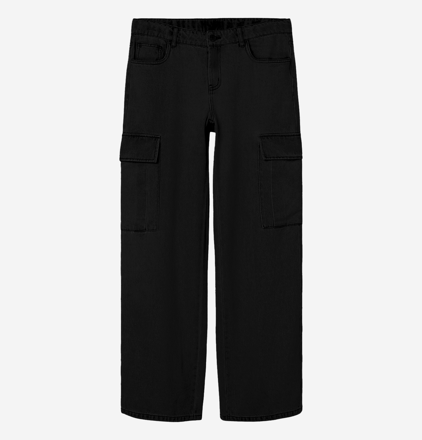 Pantalón Cargo Esencial Negro