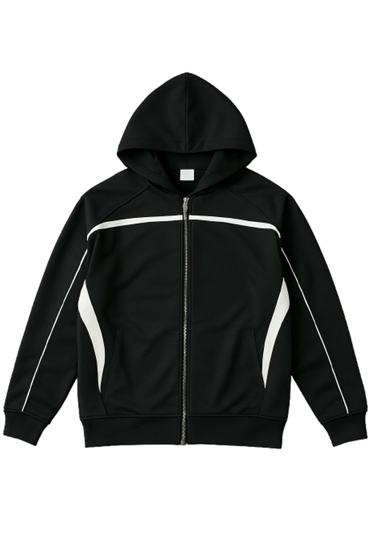 Hoodie Deportivo Negro