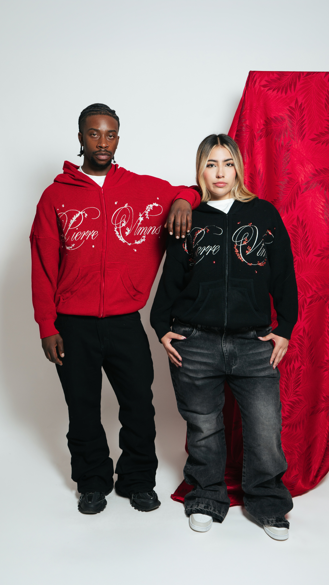 Hoodie Tejido Negro