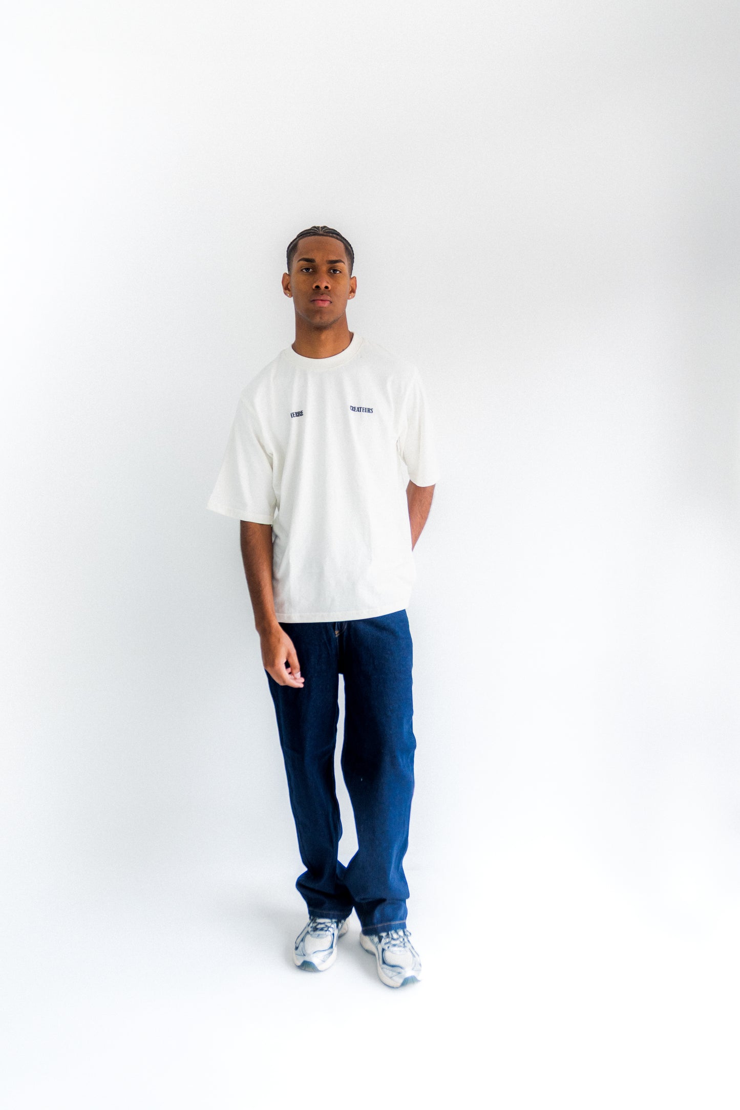 Pantalon Baggy Azul RAW