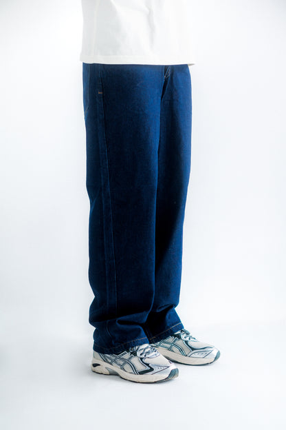 Pantalon Baggy Azul RAW