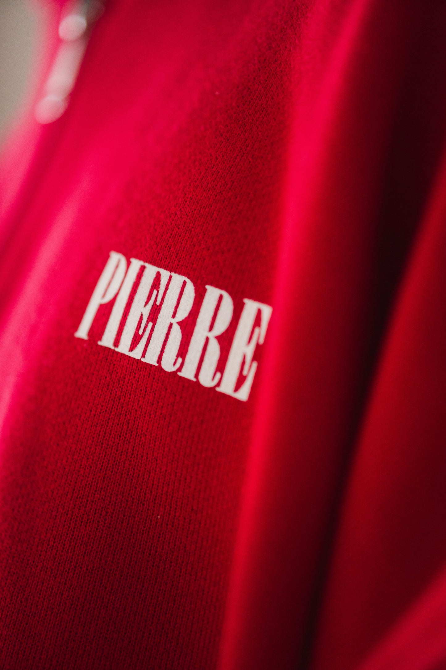 Hoodie Double Zip Rojo
