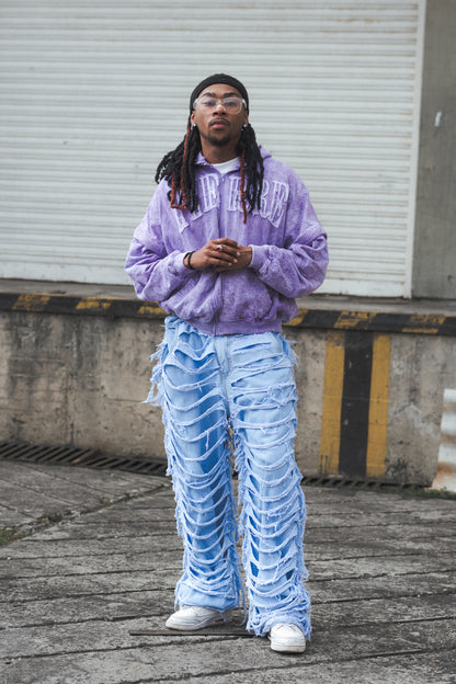 Pantalón Ripped Azul.