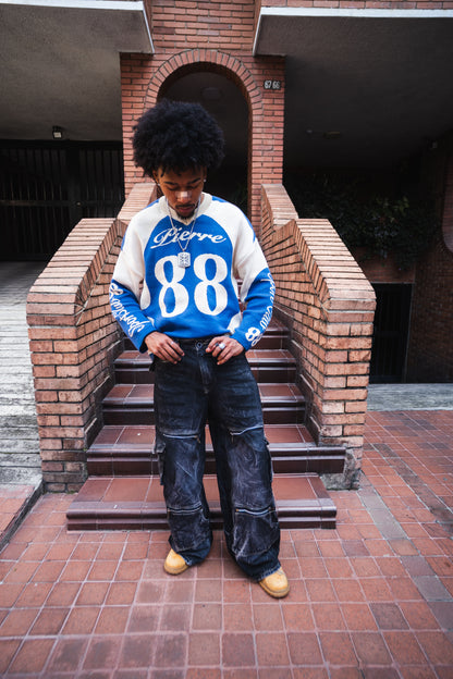 Pantalon Negro Super Baggy X Cannabs