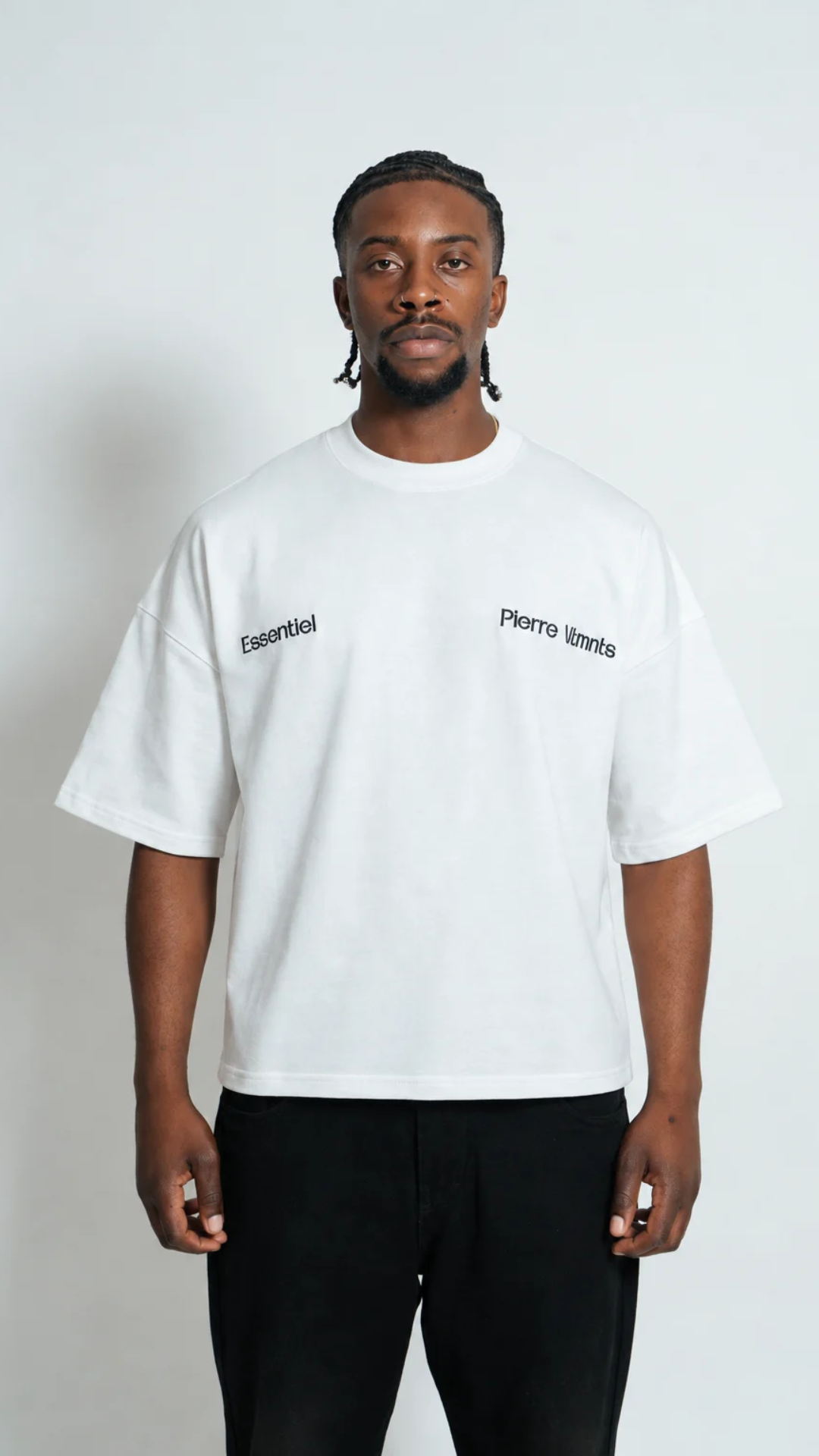 Camiseta Blanca Boxy Fit