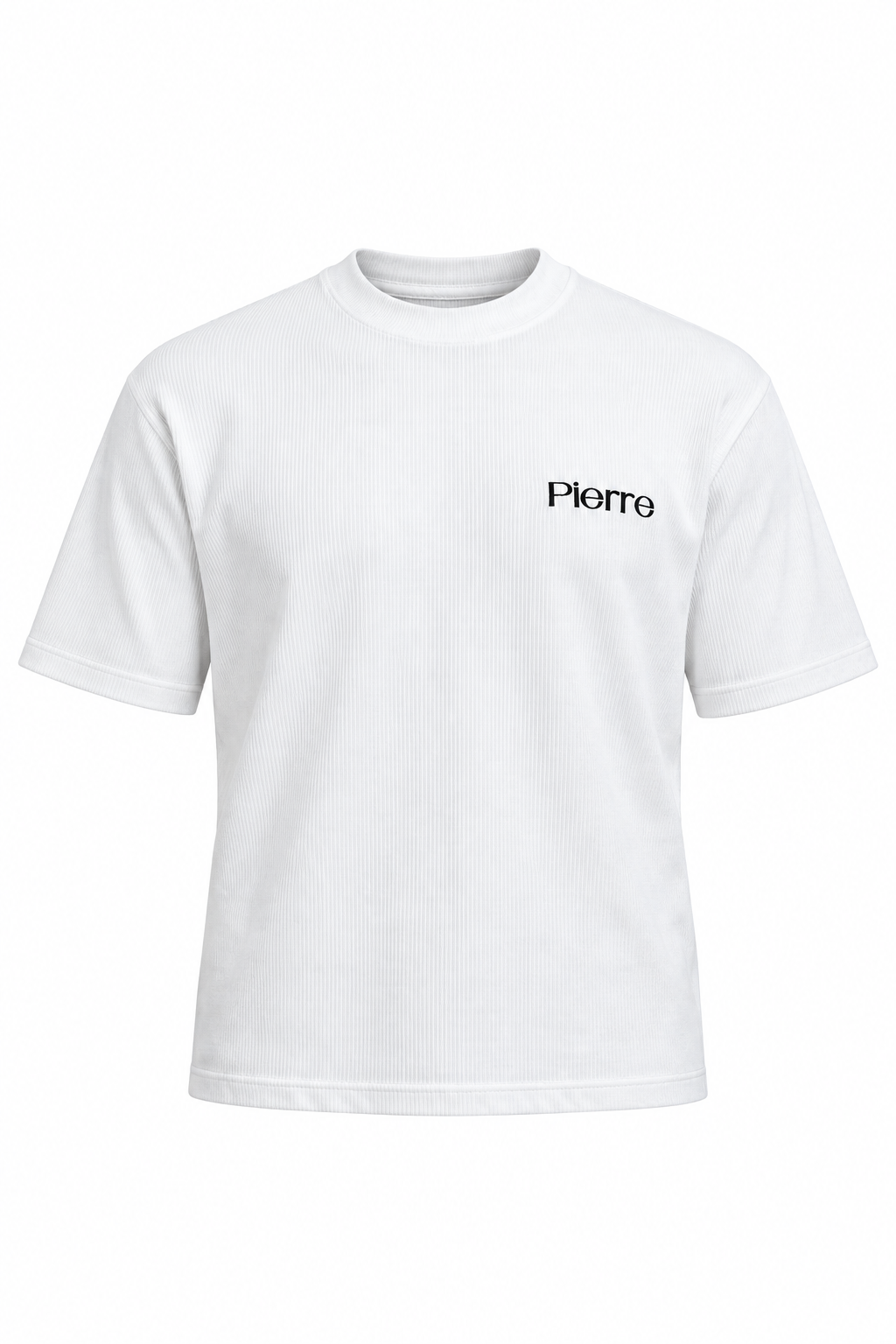 Camiseta Blanca Slim Fit RIB