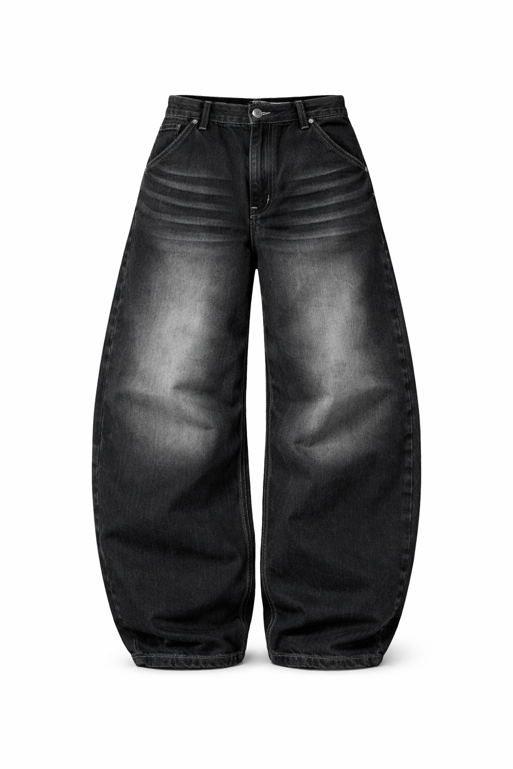 Super Baggy Pant Negro Wash