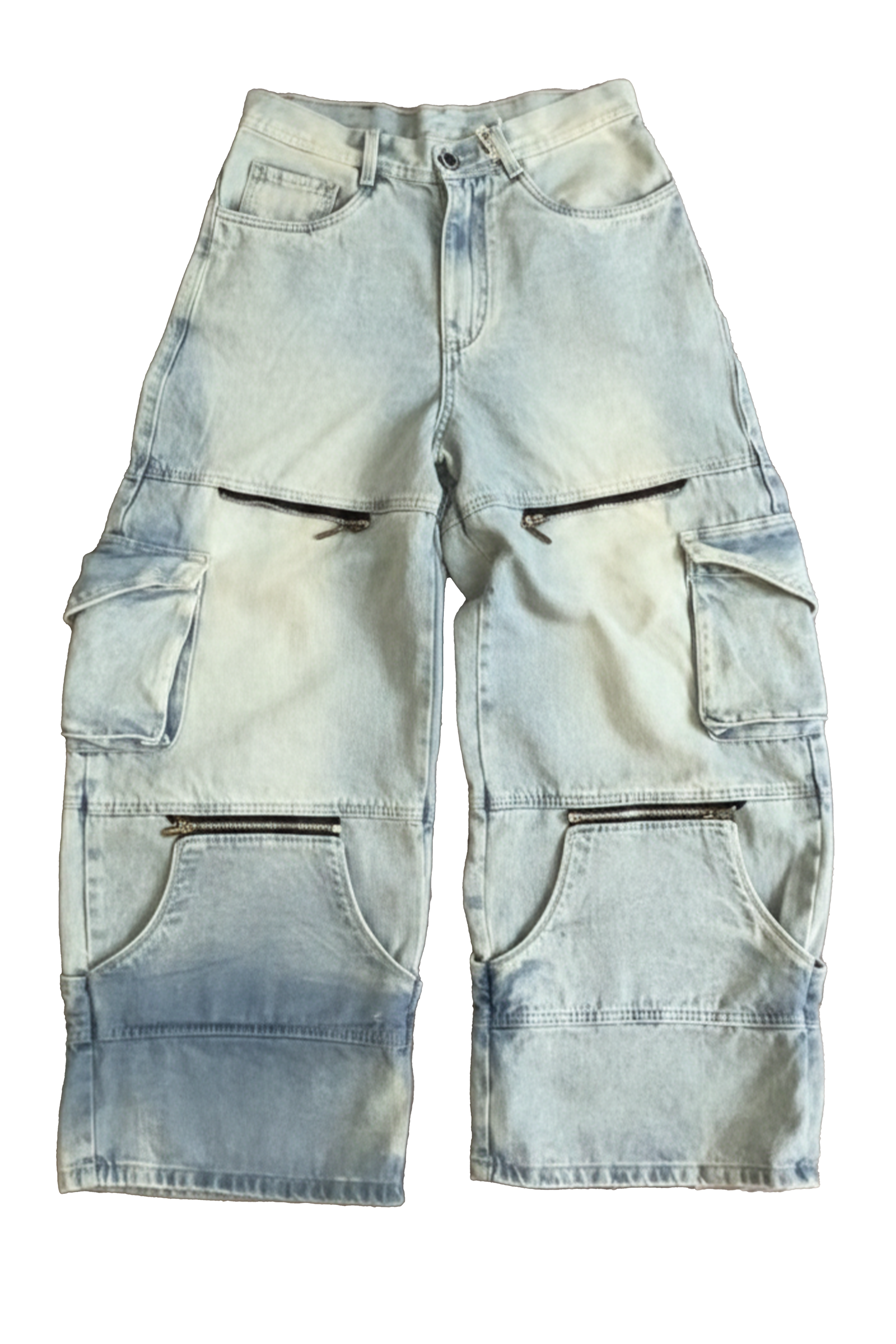 Pantalon Azul Hielo Super Baggy X Cannabs