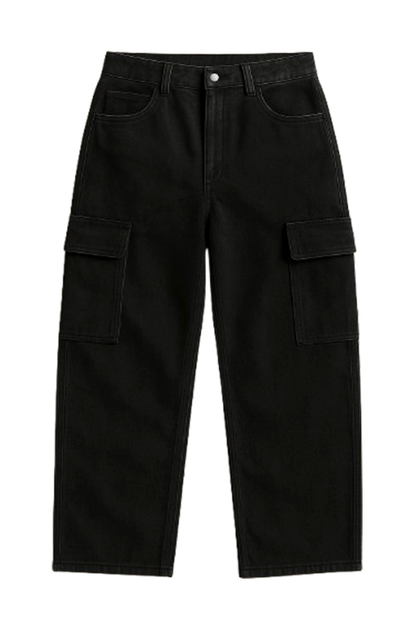 Pantalón Cargo Negro