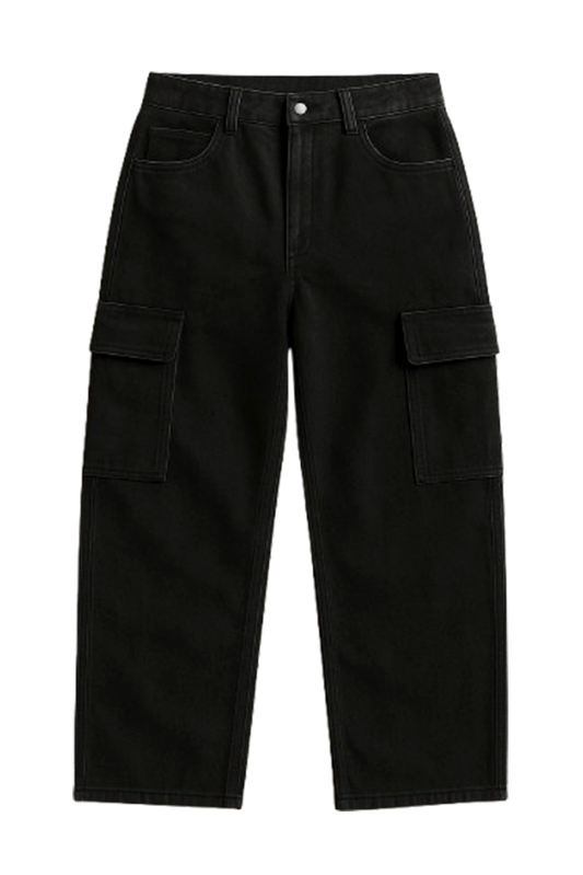 Pantalón Cargo Negro